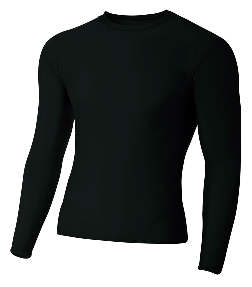 A4 Long Sleeve Compression Crew