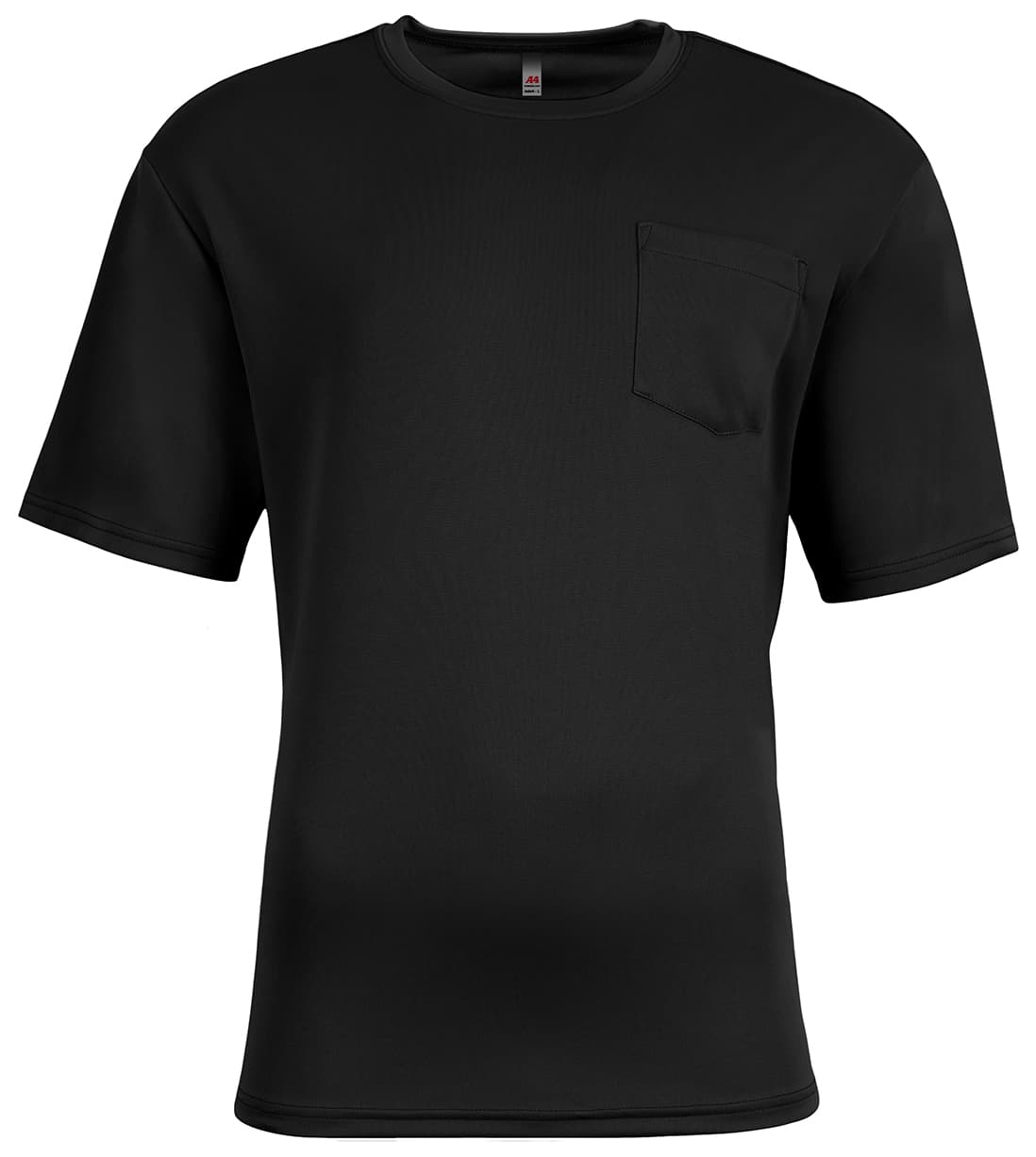 A4 Sprint Short Sleeve Pocket Tee — BLACK