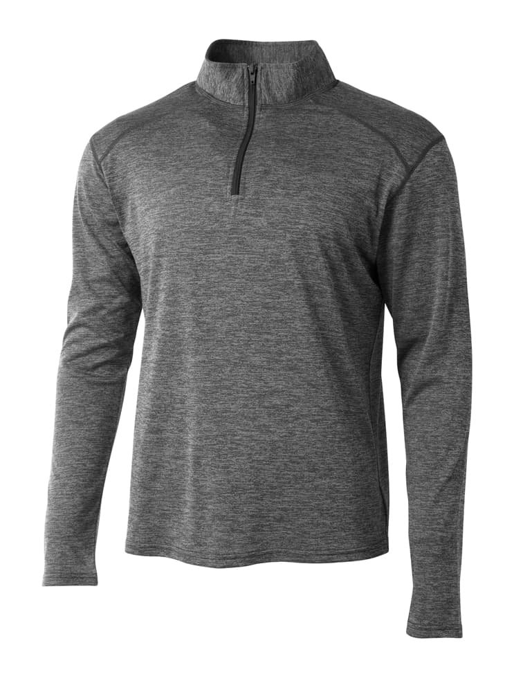 A4 Inspire Quarter Zip — CHARCOAL