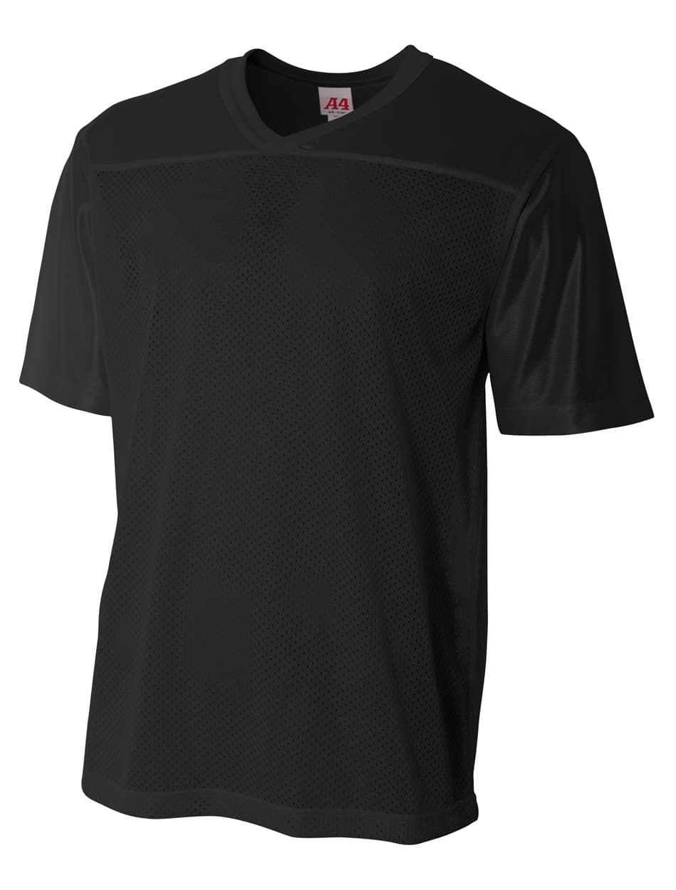 A4 Fan and Flag Jersey — BLACK