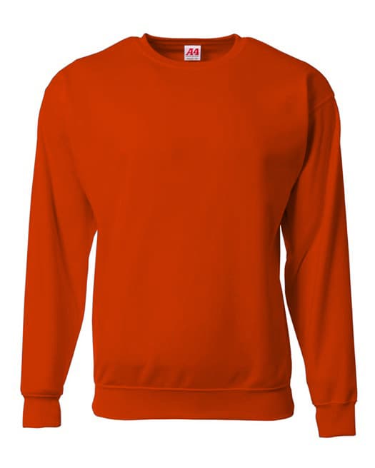 A4 Sprint Fleece Sweatshirt — ATHLETIC ORANGE
