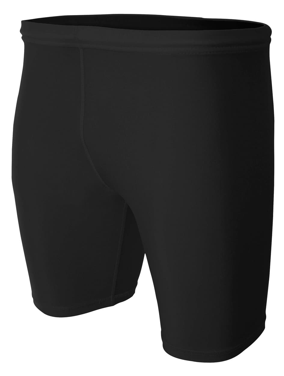 A4 Compression Short — BLACK