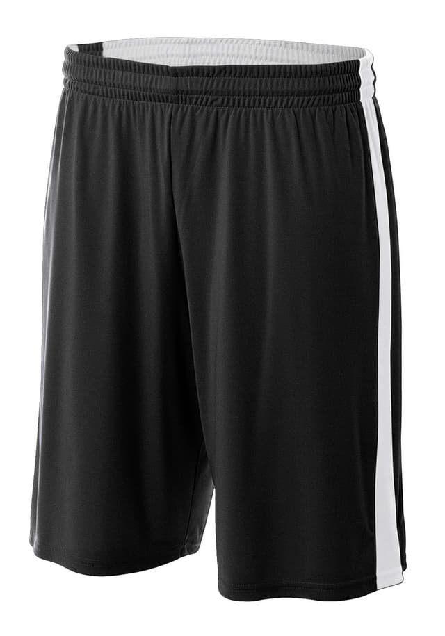 A4 Reversible Moisture Management 10" Short