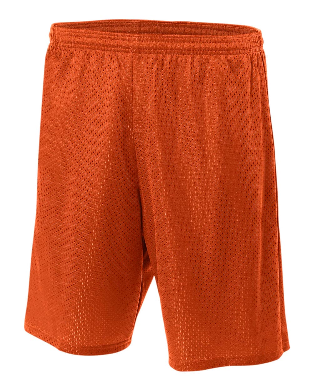 A4 Lined Tricot Mesh Shorts — ATHLETIC ORANGE
