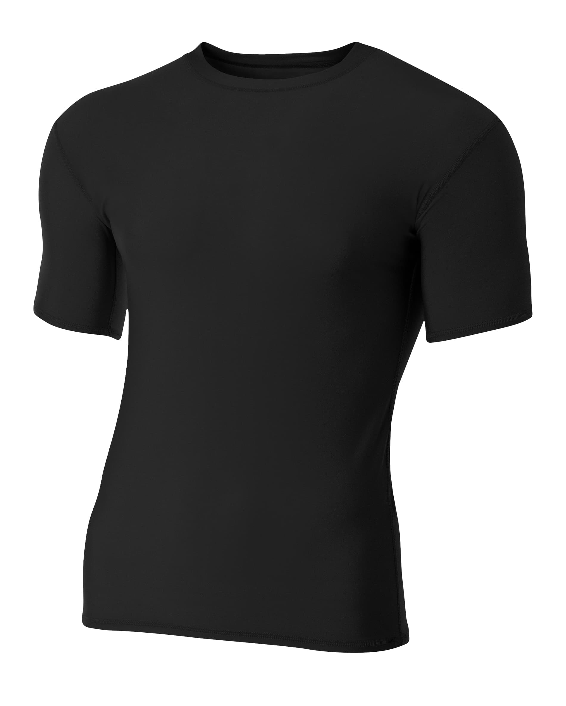A4 Youth Short Sleeve Compression Crew