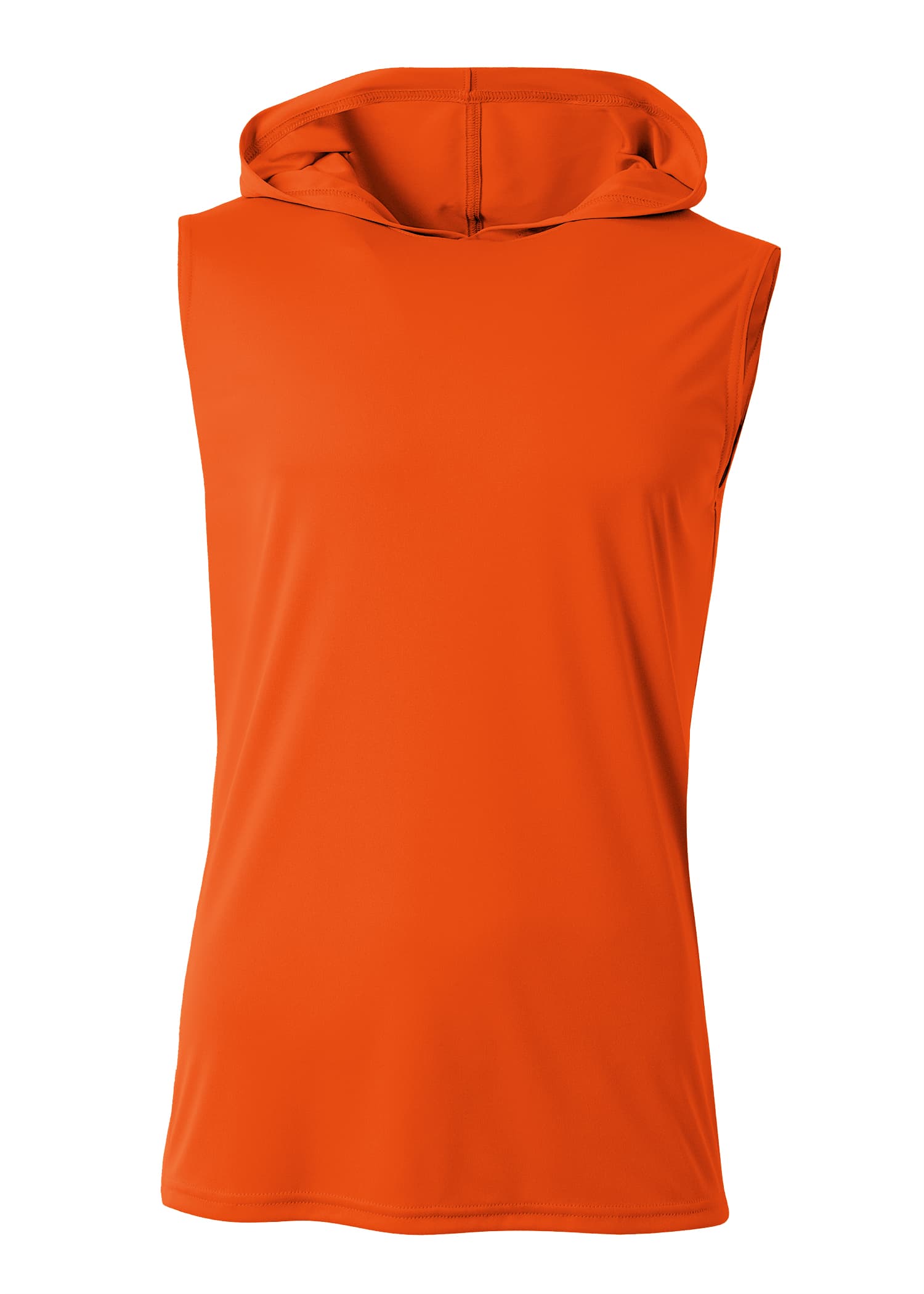 A4 Sleeveless Hooded Tee — ATHLETIC ORANGE 2011