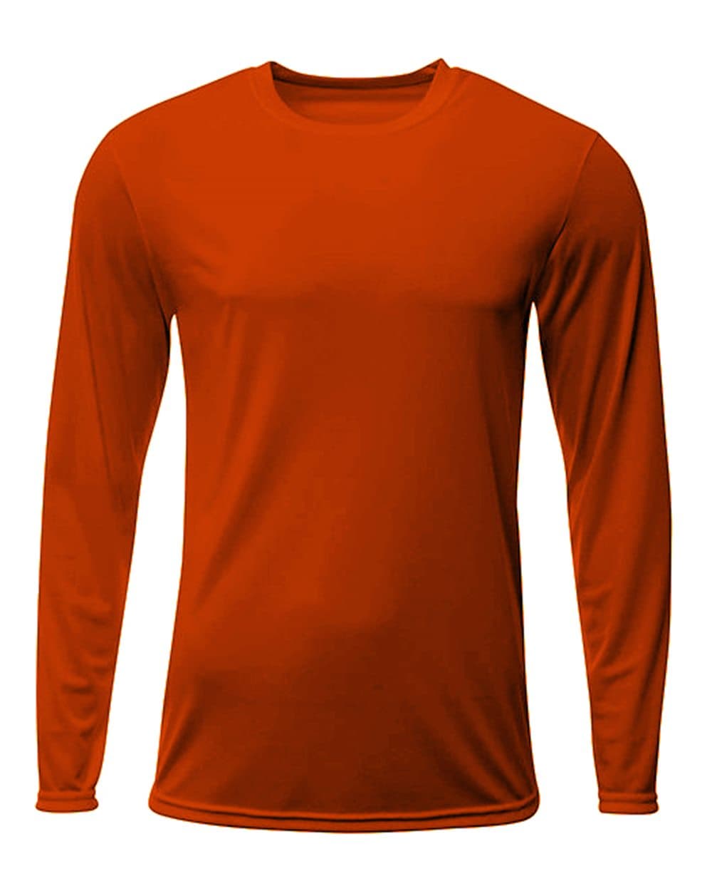 A4 Youth Sprint Long Sleeve Tee — ATHLETIC ORANGE