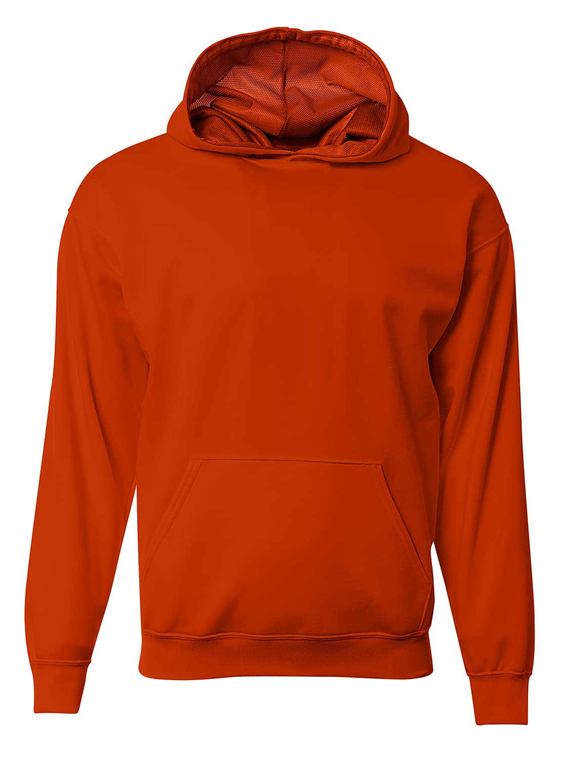 A4 Sprint Fleece Hoodie — ATHLETIC ORANGE
