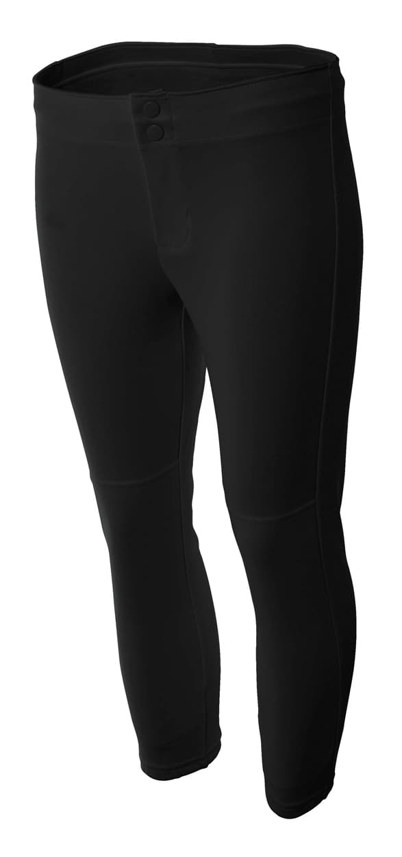 A4 Softball Pant — BLACK