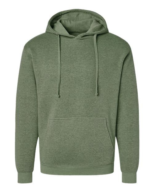 Unisex Elevated Fleece Hoodie Sweatshirt — Bamboo Blackout