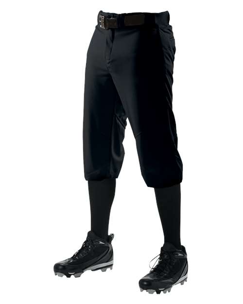 Unisex Crush Knicker Pants — Black