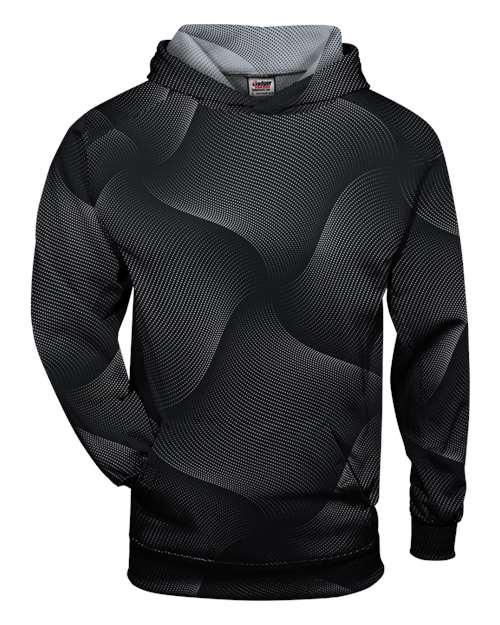 Youth Warp Hooded Sweatshirt — Black