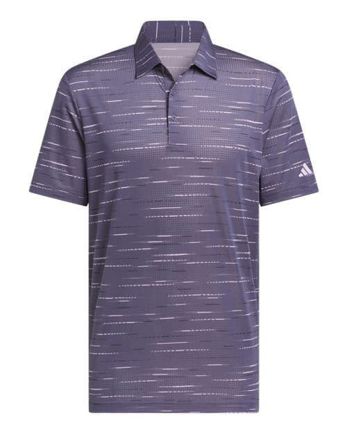 Men's Ultimate365 Mesh Glimmer Print Polo