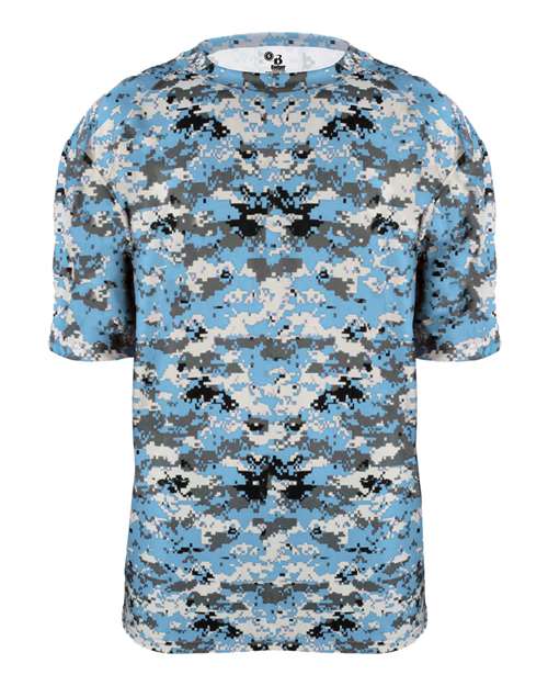 Youth Digital Camo T-Shirt — Columbia Blue Digital