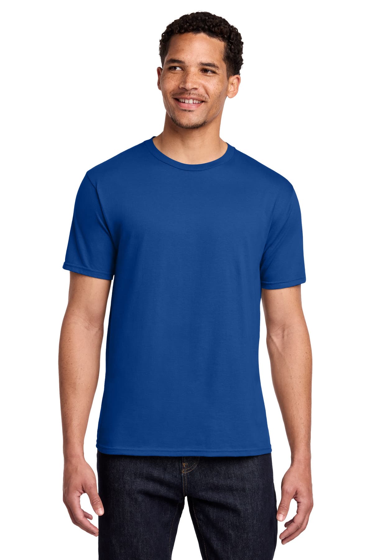 Port & Co Fan Favorite Tee — True Royal