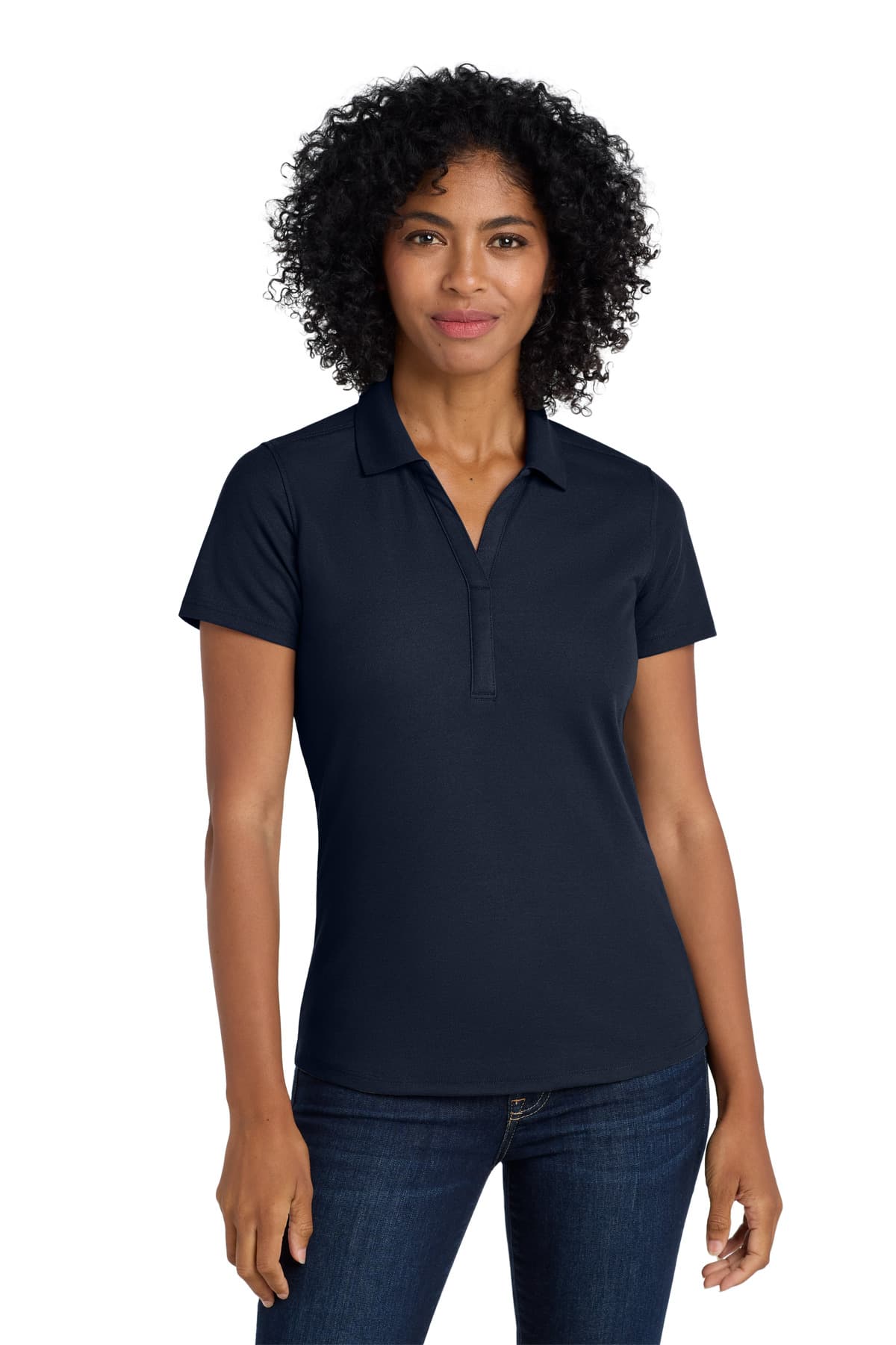 Port Authority ® Women's EZPerformance Pique Polo — Navy