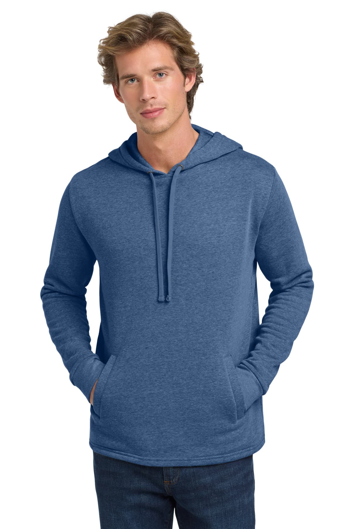 Next Level Apparel ® Adult Malibu Pullover Hoodie — Heather Bay Blue