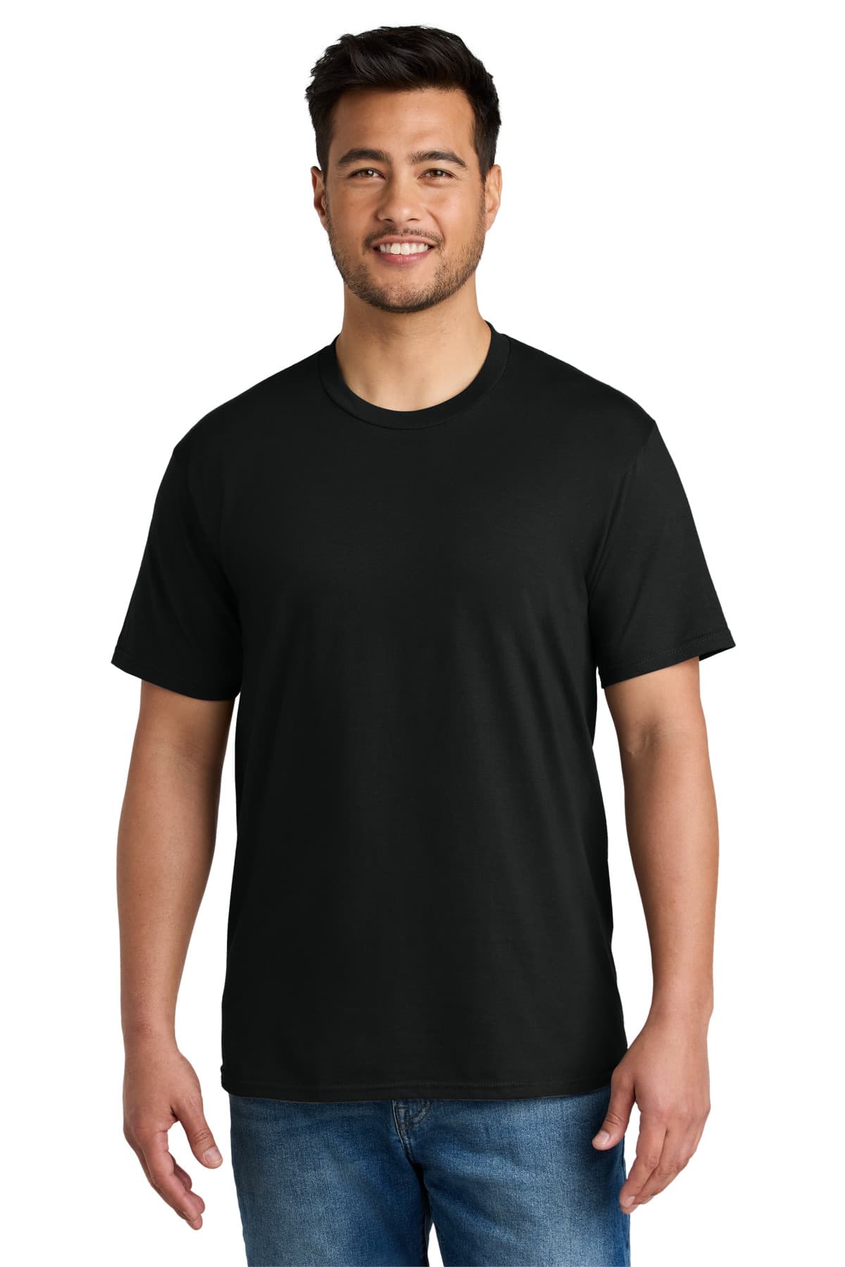 Port & Co CVC Tee — Black