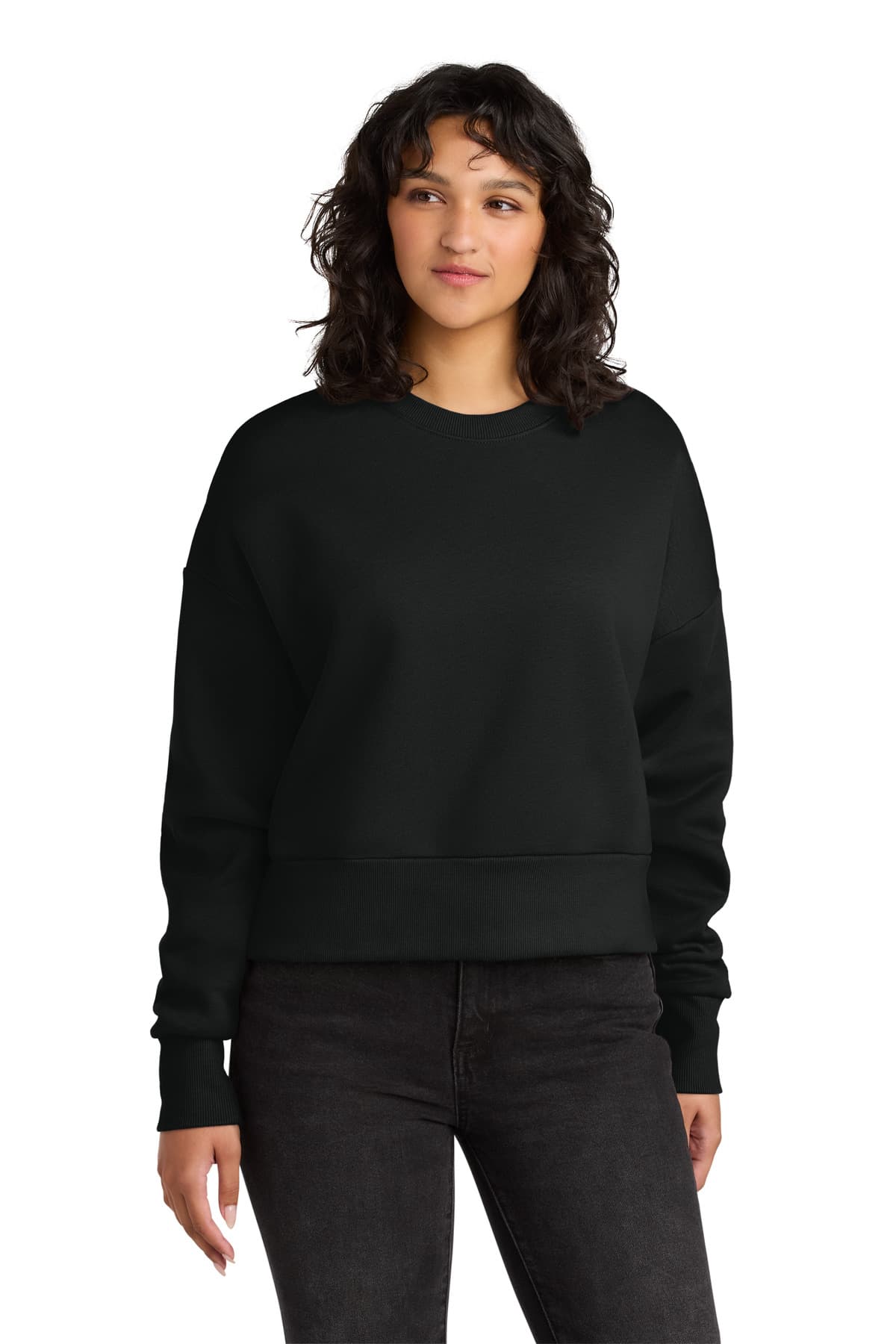 Next Level Apparel ® Women's Heavyweight Sweatshirt — Black
